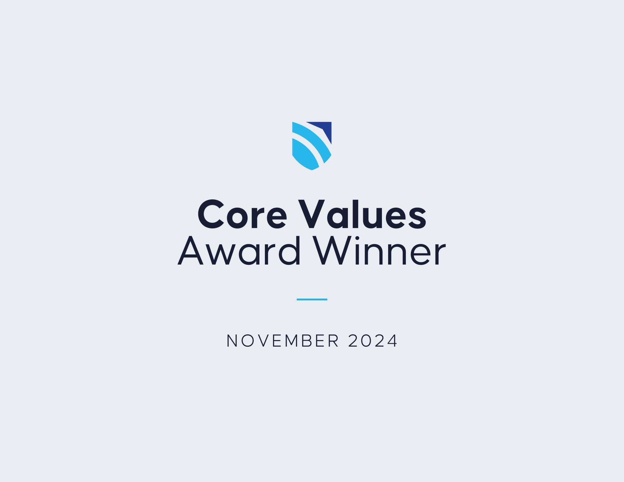 Living Our Values: November Core Values Award Winner, Allison Webster